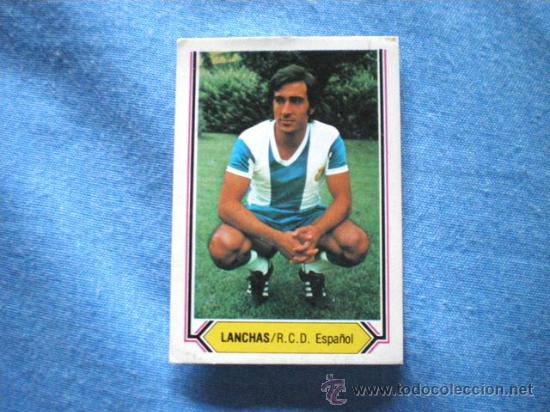 Cromos de f&uacute;tbol: ESTE 80 81 ESPA&Ntilde;OL LANCHAS - Foto 1