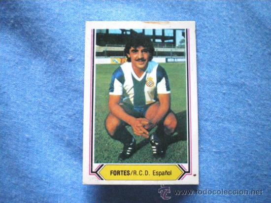 Cromos de f&uacute;tbol: ESTE 80 81 ESPA&Ntilde;OL FORTES - Foto 1