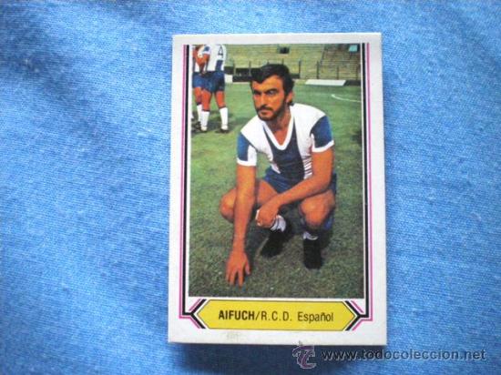 Cromos de f&uacute;tbol: ESTE 80 81 ESPA&Ntilde;OL AIFUCH - Foto 1
