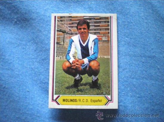 Cromos de f&uacute;tbol: ESTE 80 81 ESPA&Ntilde;OL MOLINOS - Foto 1