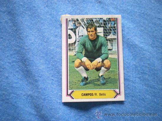 Cromos de f&uacute;tbol: ESTE 80 81 BETIS CAMPOS - Foto 1