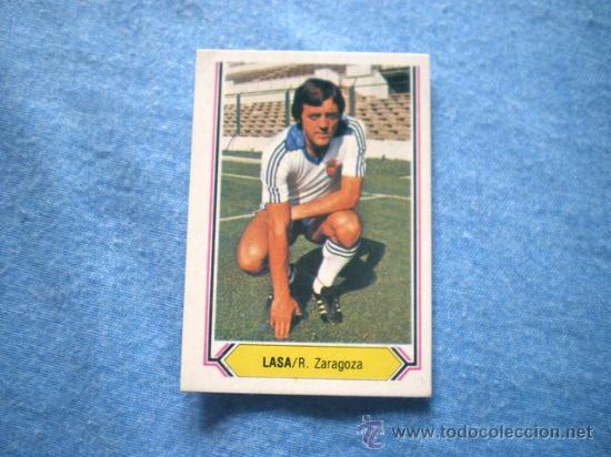 Cromos de f&uacute;tbol: ESTE 80 81 REAL ZARAGOZA LASA - Foto 1