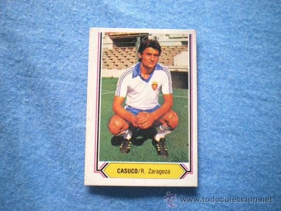Cromos de f&uacute;tbol: ESTE 80 81 REAL ZARAGOZA CASUCO - Foto 1