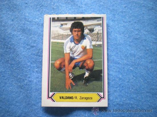 Cromos de f&uacute;tbol: ESTE 80 81 REAL ZARAGOZA VALDANO - Foto 1