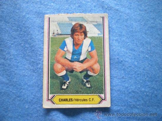 Cromos de f&uacute;tbol: ESTE 80 81 HERCULES CHARLES - Foto 1