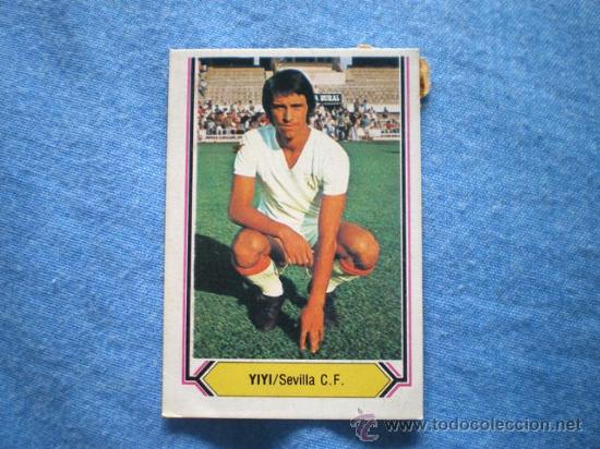 Cromos de f&uacute;tbol: ESTE 80 81 SEVILLA YIYI - Foto 1