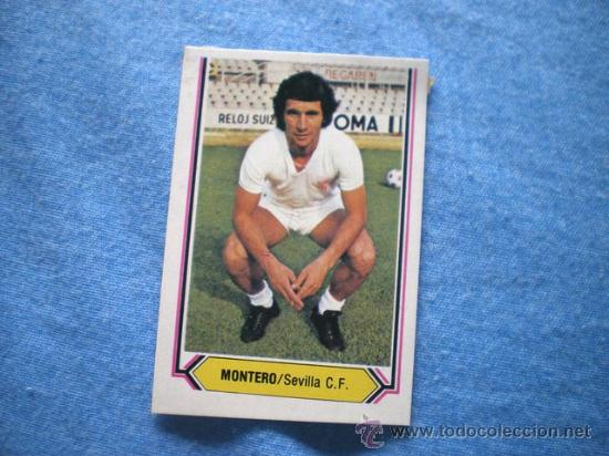 Cromos de f&uacute;tbol: ESTE 80 81 SEVILLA MONTERO - Foto 1