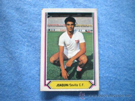 Cromos de f&uacute;tbol: ESTE 80 81 SEVILLA JOAQUIN - Foto 1