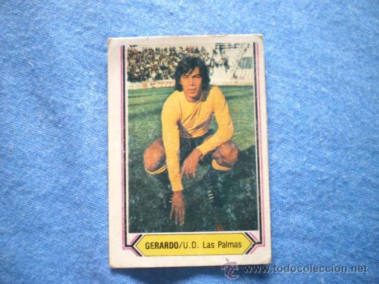Cromos de f&uacute;tbol: ESTE 80 81 LAS PALMAS GERARDO - Foto 1
