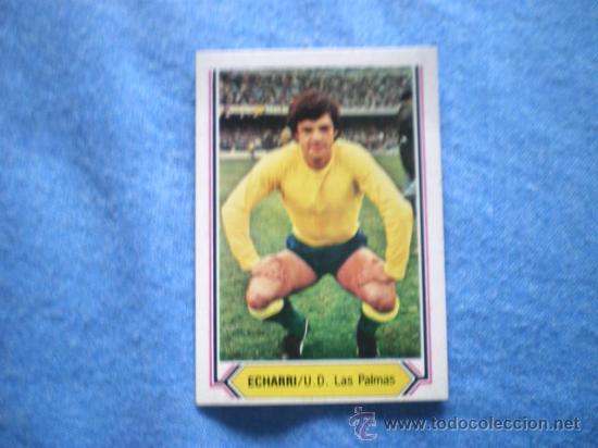 Cromos de f&uacute;tbol: ESTE 80 81 LAS PALMAS ECHARRI - Foto 1