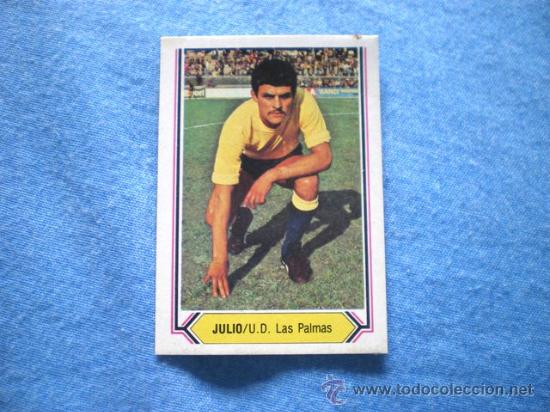 Cromos de f&uacute;tbol: ESTE 80 81 LAS PALMAS JULIO - Foto 1