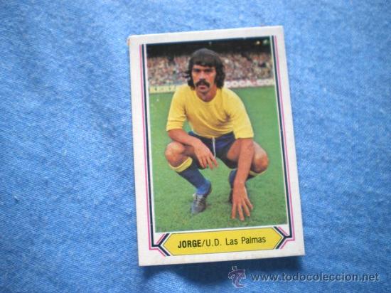 Cromos de f&uacute;tbol: ESTE 80 81 LAS PALMAS JORGE - Foto 1