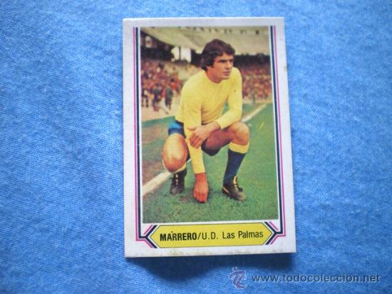 Cromos de f&uacute;tbol: ESTE 80 81 LAS PALMAS MARRERO - Foto 1