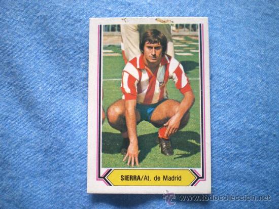 Cromos de f&uacute;tbol: ESTE 80 81 AT. MADRID SIERRA - Foto 1