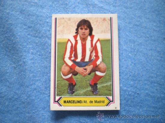 Cromos de f&uacute;tbol: ESTE 80 81 AT. MADRID MARCELINO - Foto 1
