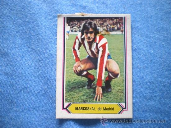 Cromos de f&uacute;tbol: ESTE 80 81 AT. MADRID MARCOS - Foto 1