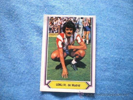 Cromos de f&uacute;tbol: ESTE 80 81 AT. MADRID LEAL - Foto 1