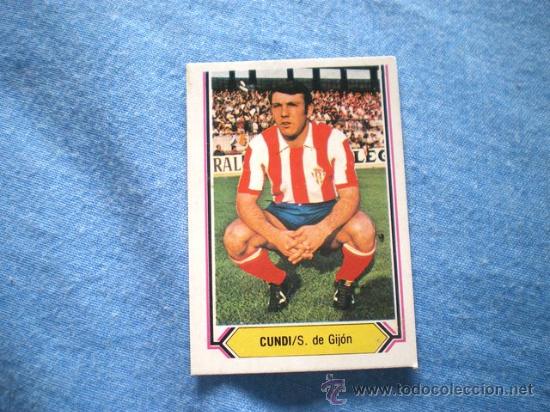 Cromos de f&uacute;tbol: ESTE 80 81 SPORTING GIJON CUNDI - Foto 1