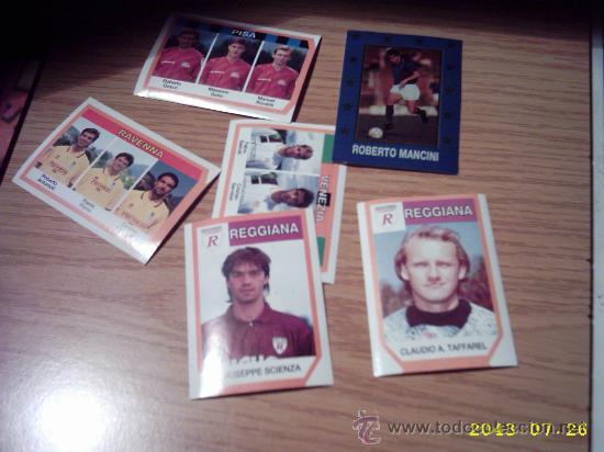 Cromos de f&uacute;tbol: 6 cromos AIC - Foto 1