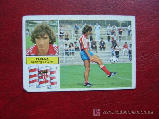 Cromos de f&uacute;tbol: PEREDA - SPORTING DE GIJON - EDICIONES ESTE 82-83 - 1982-1983 - Foto 1