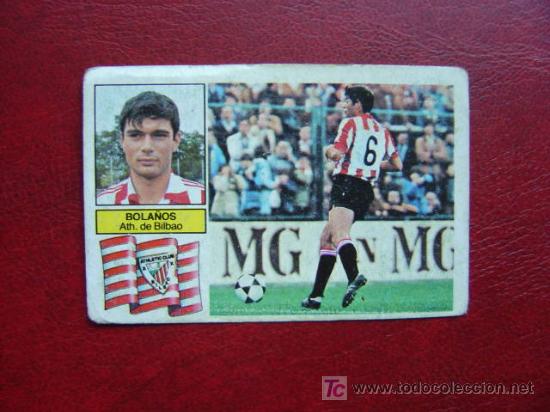 Cromos de f&uacute;tbol: BOLA&Ntilde;OS - ATH. BILBAO - EDICIONES ESTE 82-83 - 1982-1983 - Foto 1