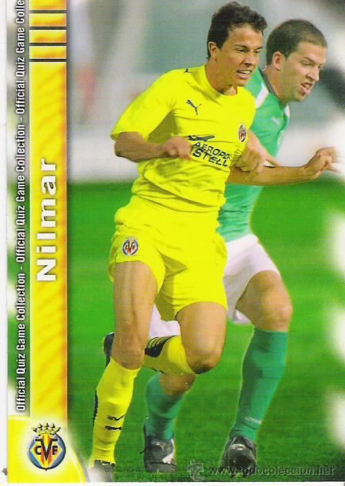 Figurine di Calcio: 1 CROMO---TEMPORADA 2009-2010--MUNDICROMO (MC SPORT)---VILLARREAL C.F--N&ordm; 126--NILMAR