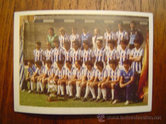 Cromos de Futebol: RECREATIVO HUELVA - TRIDEPORTE 85 - nuevo, sin pegar