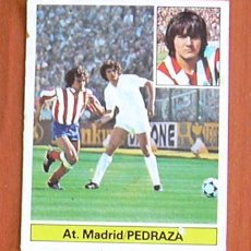 Cromos de Fútbol: ATLETICO DE MADRID - PEDRAZA - BAJA - EDICIONES ESTE 1981-1982, 81-82. Lote 16176175