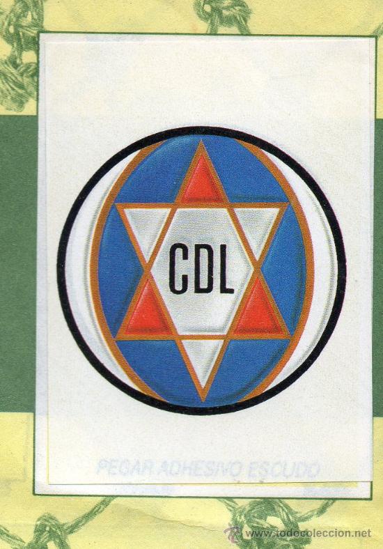 Cromos de f&uacute;tbol: Ed. Este 87 - 88 / Logro&ntilde;&eacute;s - escudo - Foto 1