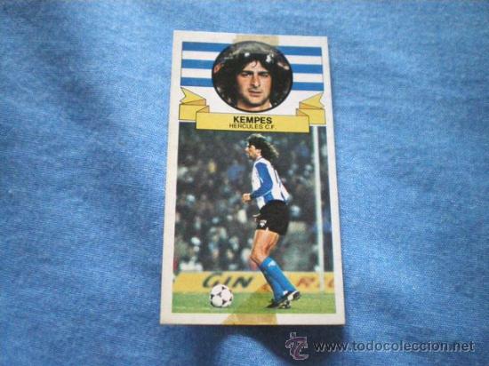 Figurine di Calcio: LIGA ESTE 85 86 HERCULES KEMPES