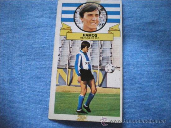 Figurine di Calcio: LIGA ESTE 85 86 HERCULES RAMOS