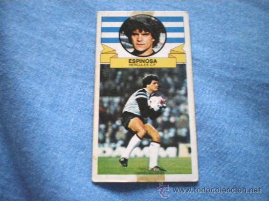 Figurine di Calcio: LIGA ESTE 85 86 HERCULES ESPINOSA