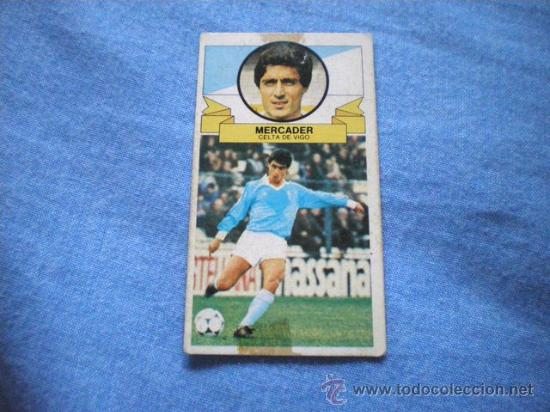 Cromos de f&uacute;tbol: LIGA ESTE 85 86 CELTA MERCADER - Foto 1