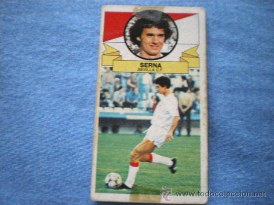 Cromos de f&uacute;tbol: LIGA ESTE 85 86 SEVILLA SERNA - Foto 1