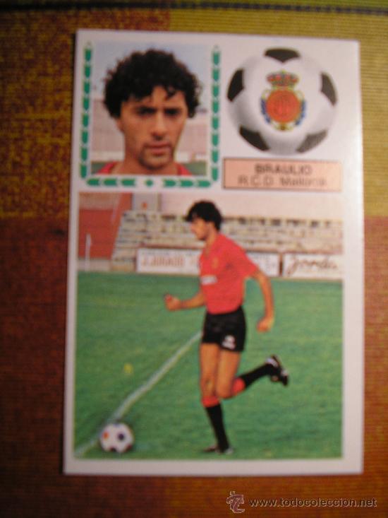 Cromos de f&uacute;tbol: ESTE 83-84 BRAULIO - Foto 1