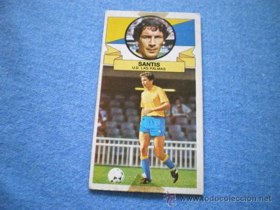 Cromos de f&uacute;tbol: LIGA ESTE 85 86 UD LAS PALMAS SANTIS