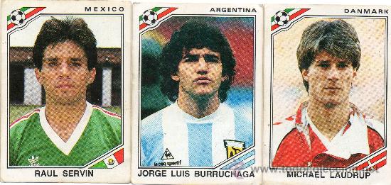Figurine di Calcio: Ed. Panini - Mundial 1986 - M&eacute;xico 86 / 18 cromos - sin pegar - se pueden comprar sueltos