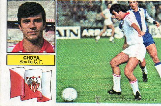 Cromos de f&uacute;tbol: Ed. Este 82 - 83 / Choya - Sevilla - baja - Foto 1