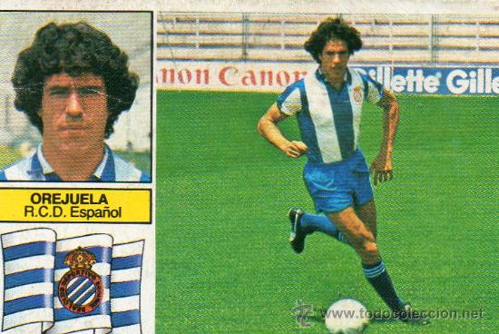 Cromos de f&uacute;tbol: Ed. Este 82 - 83 / Orejuela - Espa&ntilde;ol - Foto 1