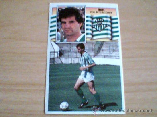 Cromos de f&uacute;tbol: -ESTE 90-91 : GAIL ( BETIS ) - Foto 1