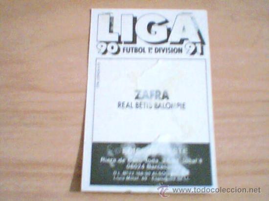 Cromos de f&uacute;tbol: -ESTE 90-91 : MEL ( BETIS ) - Foto 2