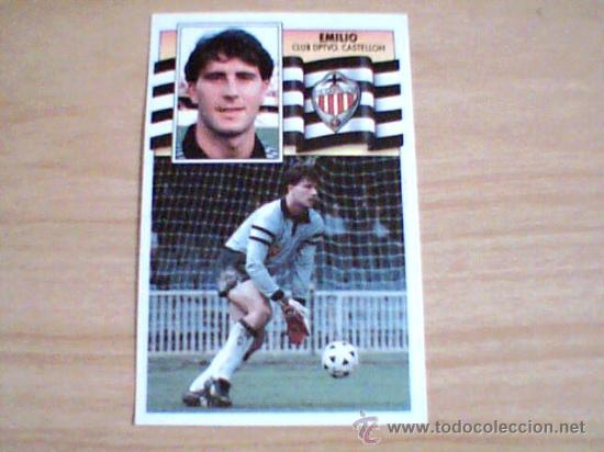 Cromos de f&uacute;tbol: -ESTE 90-91 : EMILIO ( CASTELLON ) - Foto 1