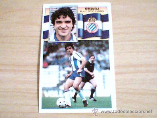 Cromos de f&uacute;tbol: -ESTE 90-91 : OREJUELA ( ESPA&Ntilde;OL ) - Foto 1