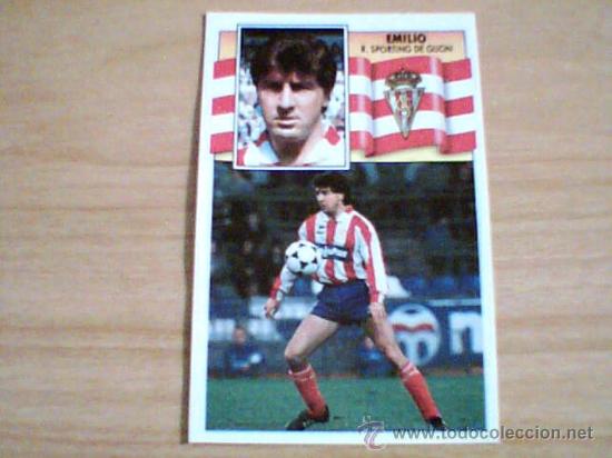 Cromos de f&uacute;tbol: -ESTE 90-91 : EMILIO ( GIJON ) - Foto 1