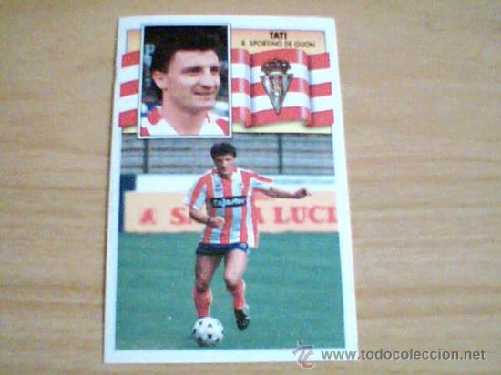 Cromos de f&uacute;tbol: -ESTE 90-91 : TATI ( GIJON ) - Foto 1