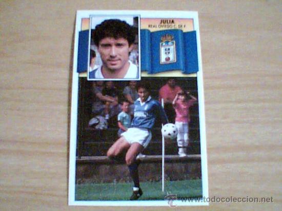 Cromos de f&uacute;tbol: -ESTE 90-91 : JULIA ( OVIEDO ) - Foto 1