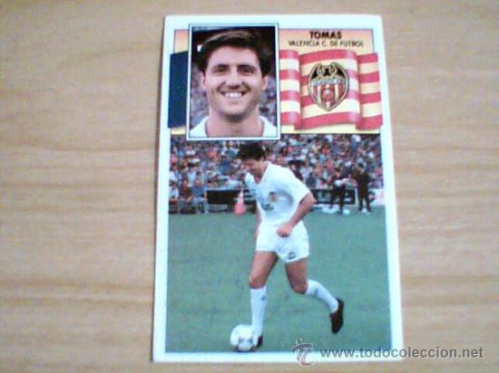 Cromos de f&uacute;tbol: -ESTE 90-91 : TOMAS ( VALENCIA ) . - Foto 1