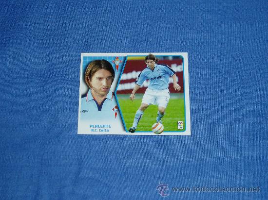 Cromos de f&uacute;tbol: PLACENTE. COLOCA.  EDICIONES ESTE. LIGA 2005 - 2006. - Foto 1