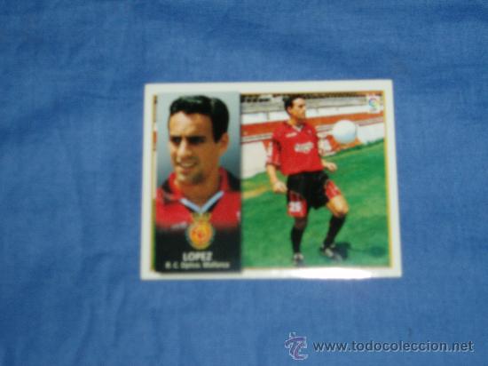 Cromos de f&uacute;tbol: LOPEZ. COLOCA.  EDICIONES ESTE. LIGA 98-99. - Foto 1