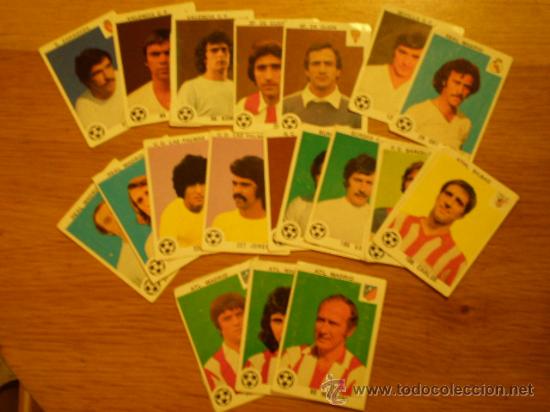 Fu&szlig;ball-Sticker: Liga 78/79 y Mundial Argentina (Ed. Maga) - Lote de 20 cromos diferentes
